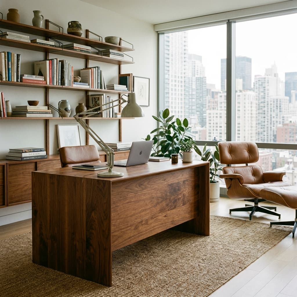 The Artisan Desk in a Manhattan Apartment — by Elena R.