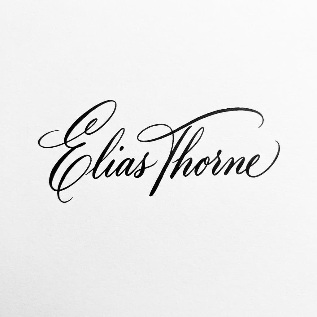 Elias Thorne Signature